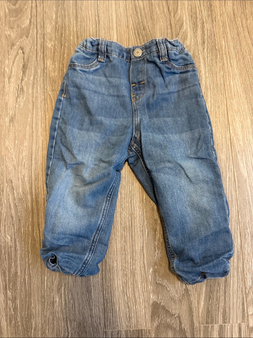 H&M Toddler Blue Denim Jogger Pants